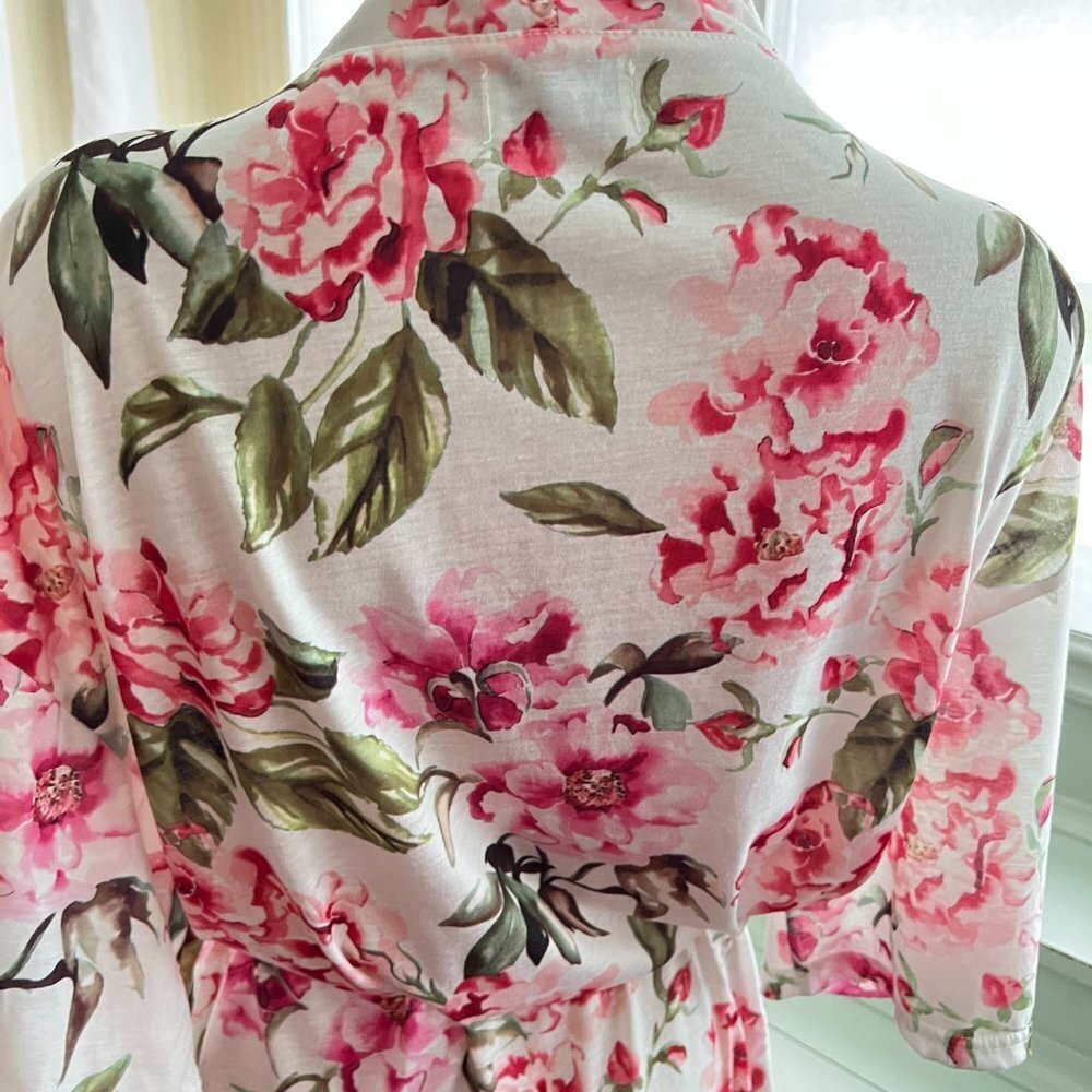 SHOW ME YOUR MUMU Brie garden of blooms robe swim cover bridal robe - Picture 6 of 6